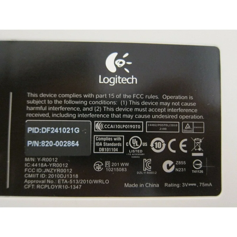 Logitech‎ K520 Wireless Keyboard with Unifying Receiver